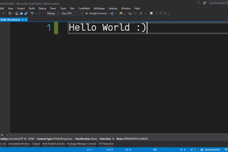 Hello World