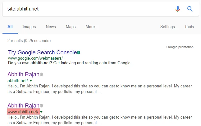 search